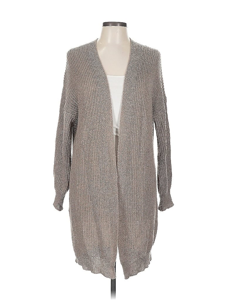 Pre-owned Unbranded Cardigan Sweater In Brown