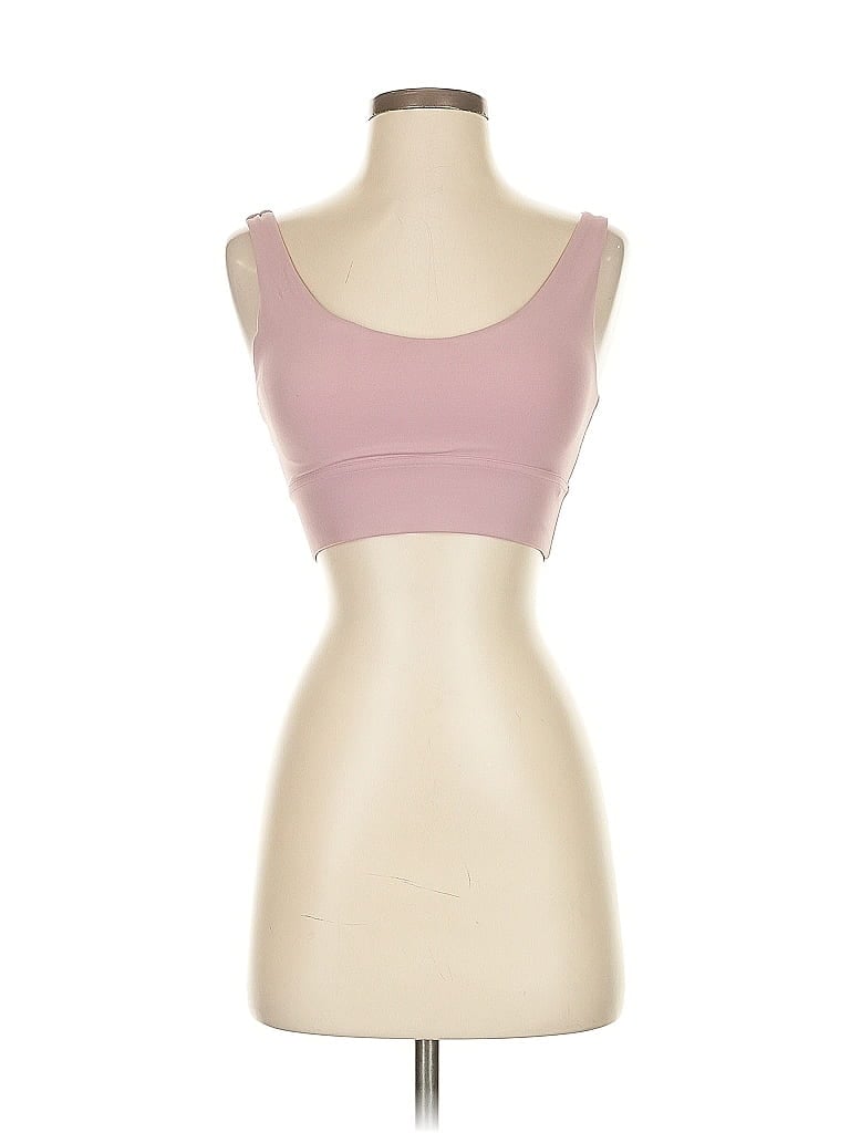 Pre-owned Lululemon Athletica Tube Top Pink Strapless Neckline Tops