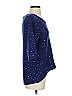 Allen B. by Allen Schwartz Stars Blue Pullover Sweater Size S - photo 4