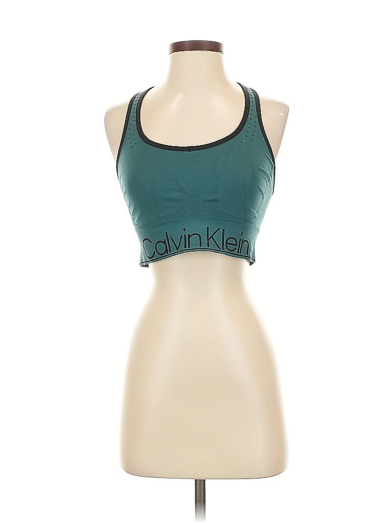 Pre-owned Calvin Klein Sports Bra In Blue