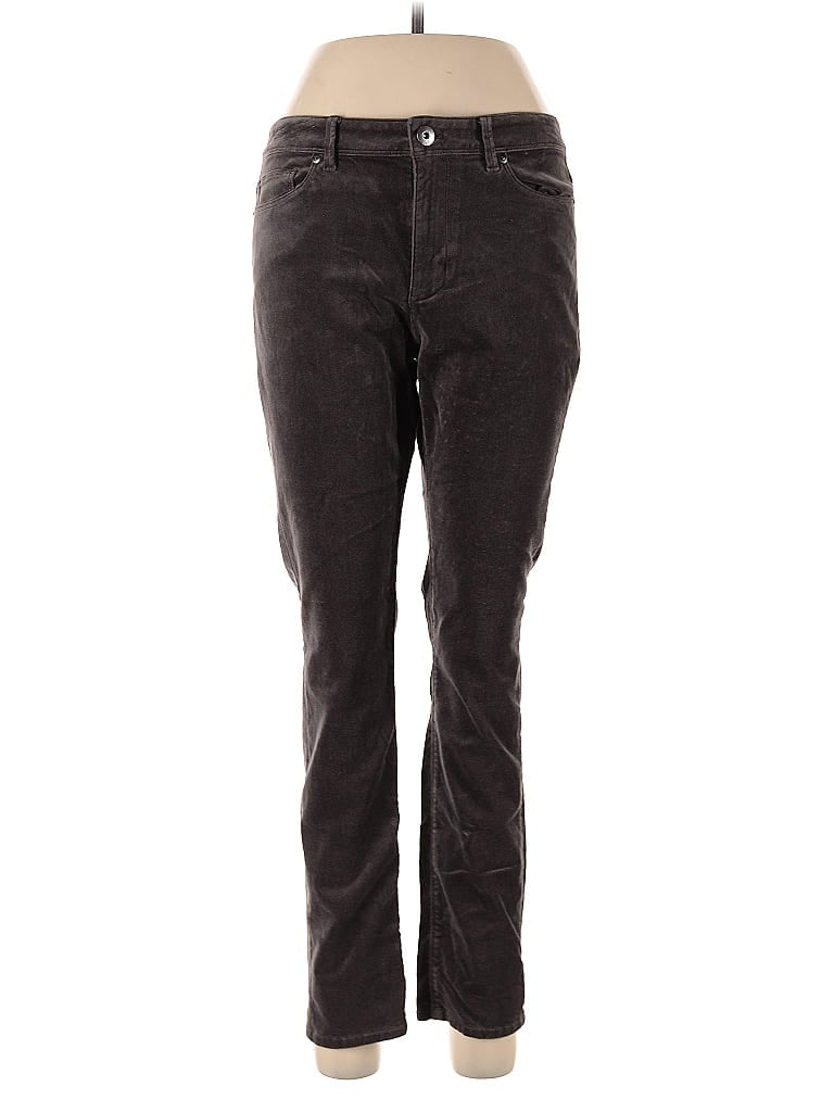 Pre-owned Jjill Casual Pants In Brown