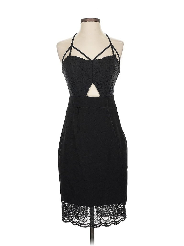 Pre-owned Express Cocktail Dress In Black