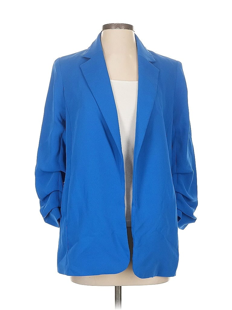 Click to view more detailed imagery on our partner's website Pre-owned Chico's Blazer Jacket In Blue
