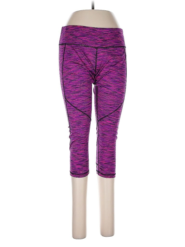 Pre-owned Tek Gear Active Pants In Purple