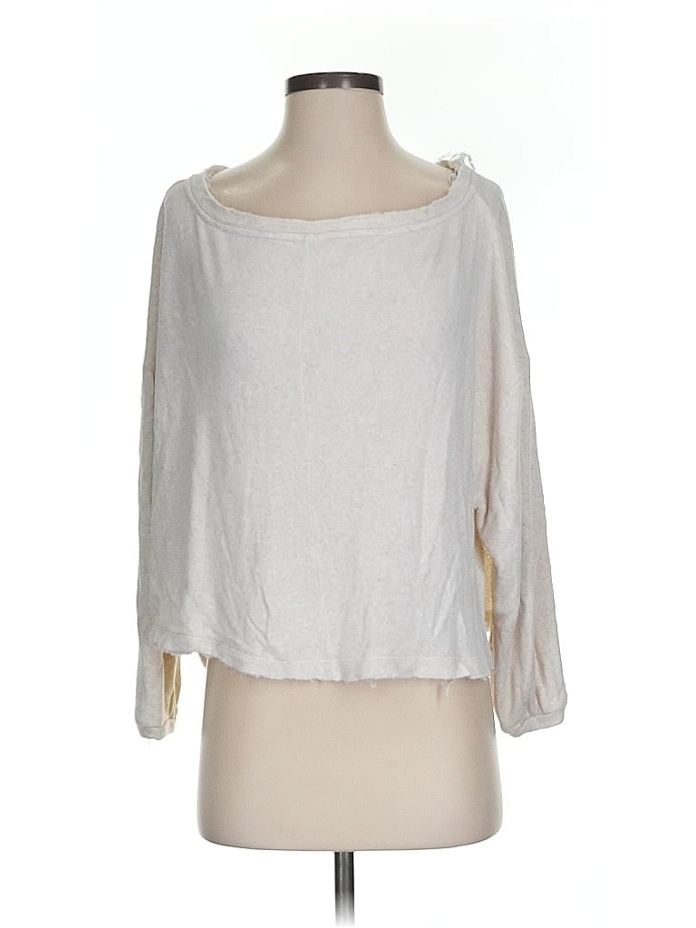 Click to view more detailed imagery on our partner's website Pre-owned Free People Cardigan Sweater In Silver