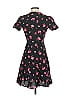 Gap 100% Rayon Floral Black Casual Dress Size 00 - photo 2
