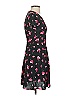 Gap 100% Rayon Floral Black Casual Dress Size 00 - photo 4