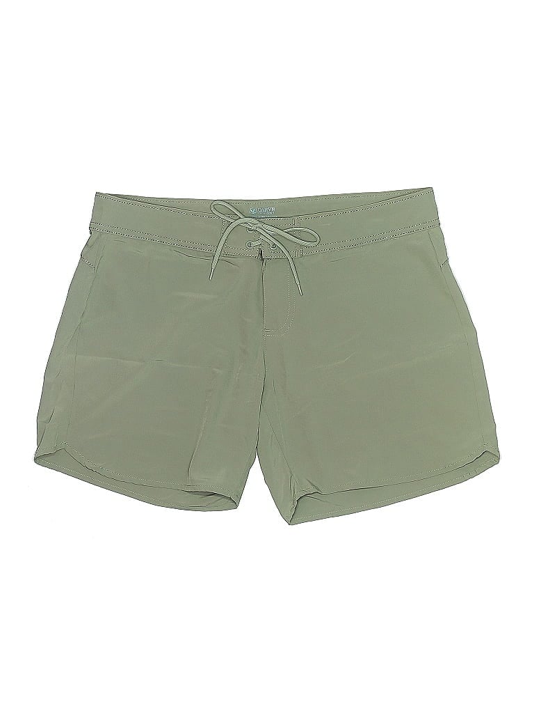 Pre-owned Carve Designs Board Shorts In Green