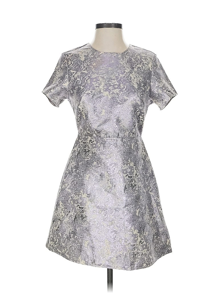 Pre-owned Motel Cocktail Dress In Silver
