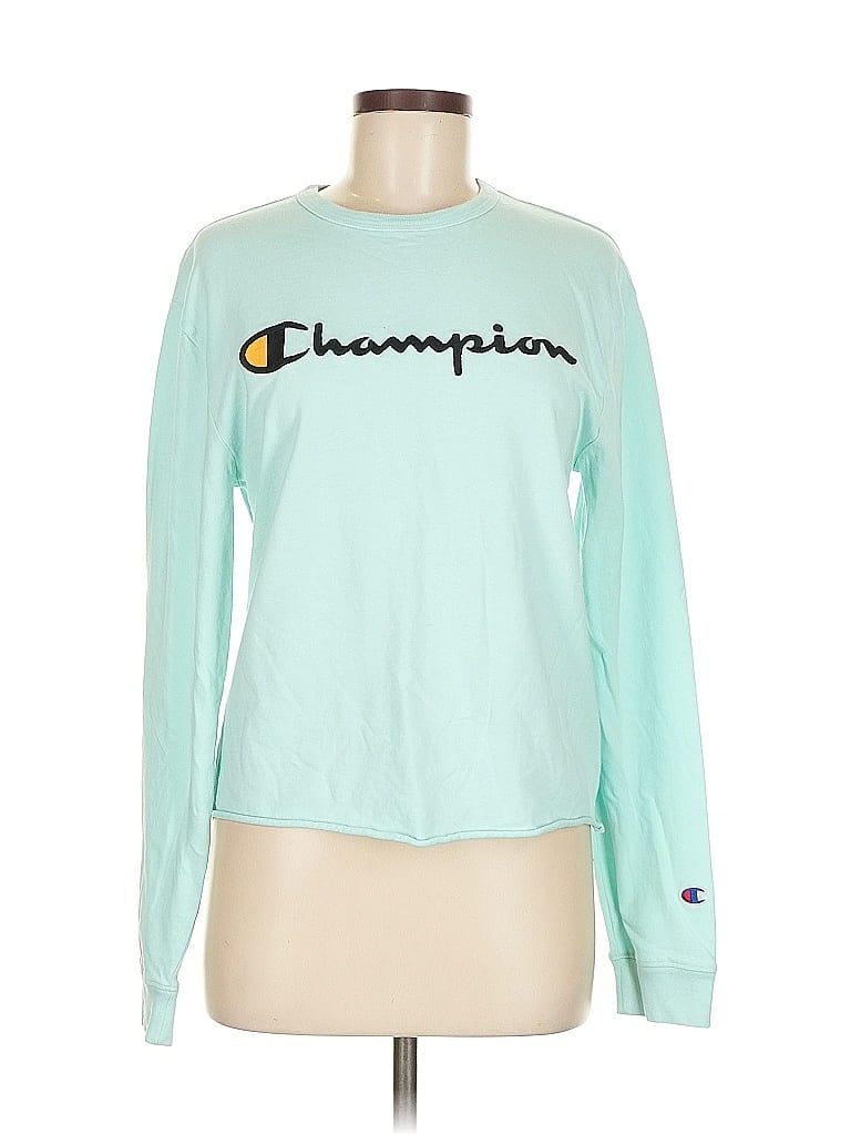 Click to view more detailed imagery on our partner's website Pre-owned Champion Sweatshirt In Blue