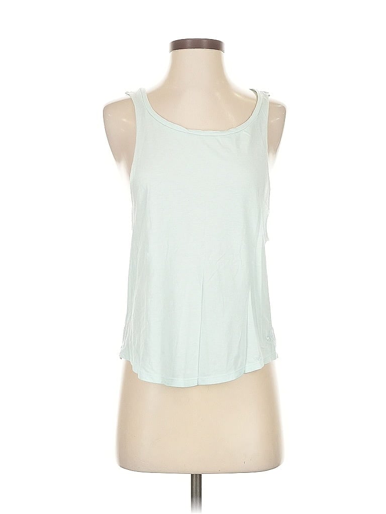 Pre-owned Victoria's Secret Pink Tank Top Green Halter Neckline Tops