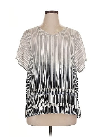Nic + Zoe Short Sleeve Blouse (view 1)