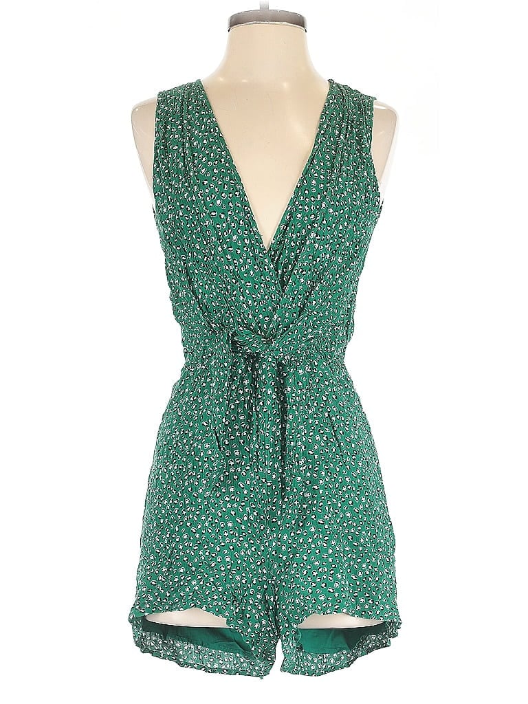 Pre-owned Mi Ami Romper In Green