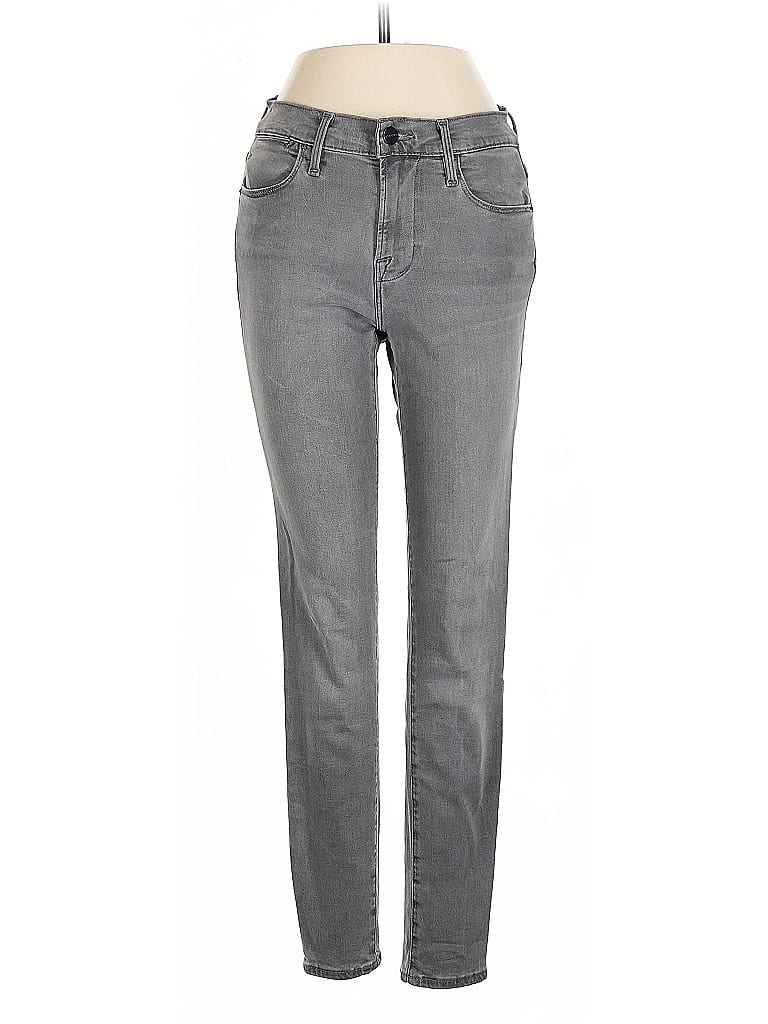 Pre-owned Frame Jeans In Gray