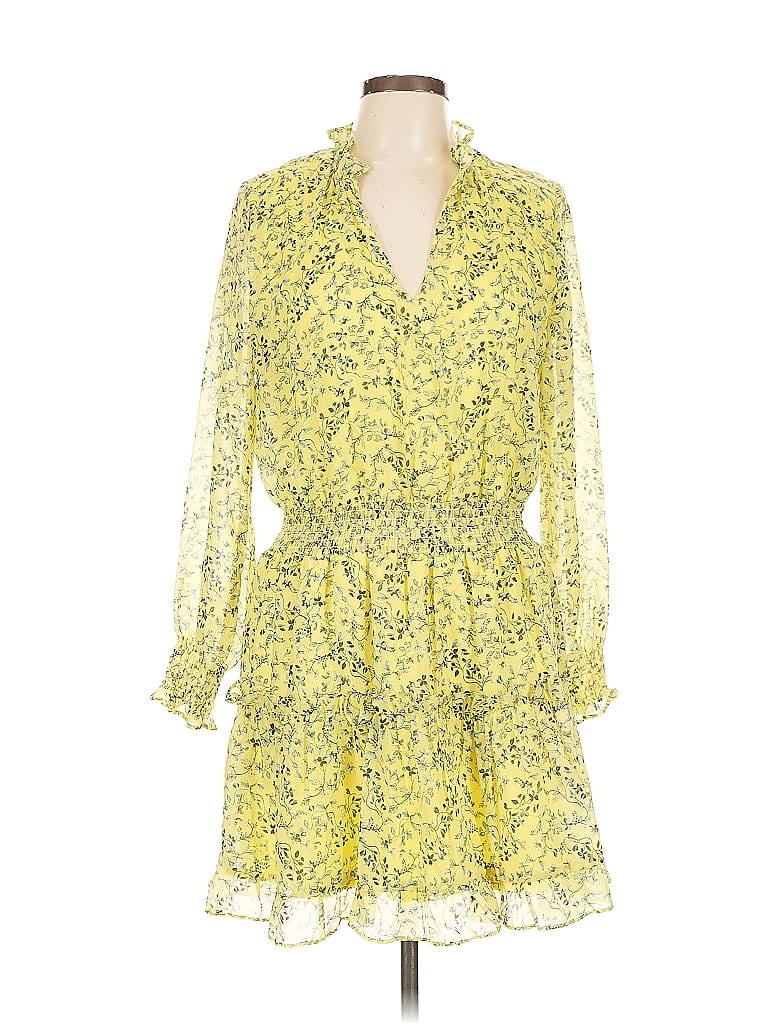 Pre-owned Nsr Cocktail Dress In Yellow