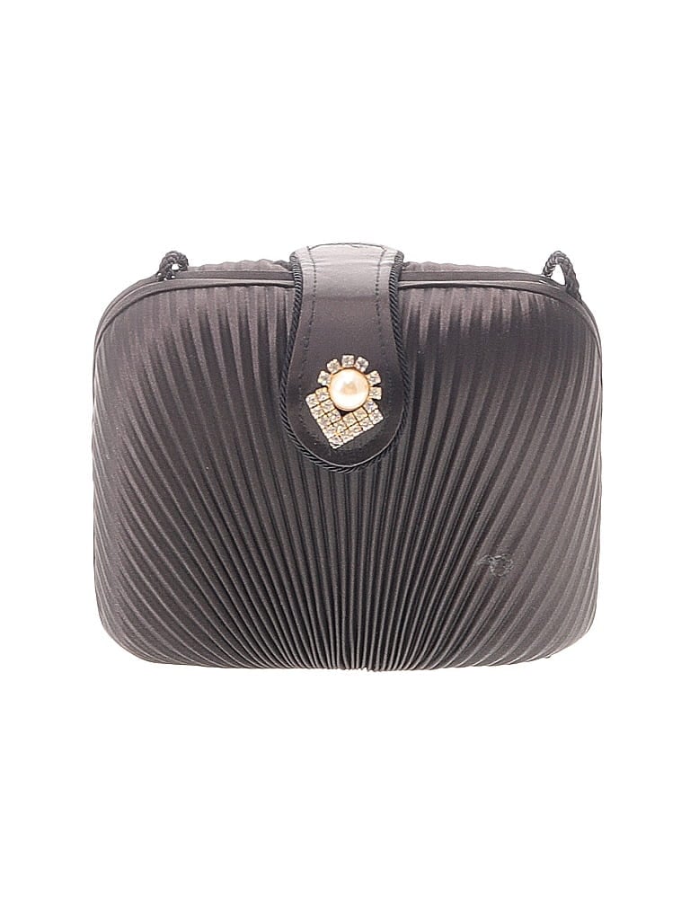Pre-owned Unbranded Clutch In Black