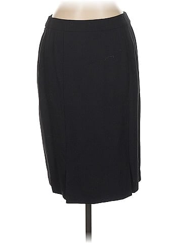Linda Allard Ellen Tracy Wool Skirt (view 2)