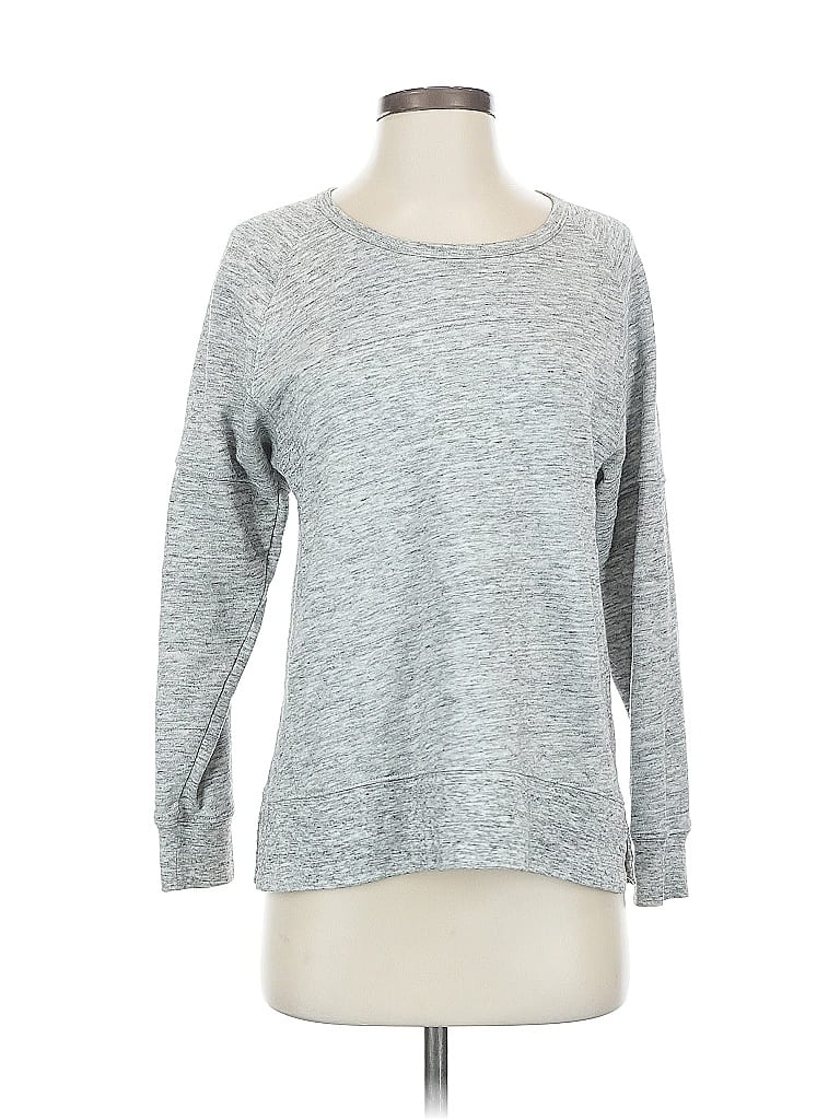 Pre-owned Madewell Pullover Sweater In Gray