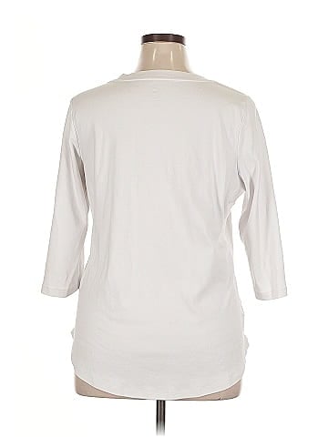 Isaac Mizrahi LIVE! 3/4 Sleeve T-Shirt (view 2)