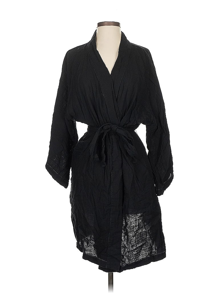 Pre-owned Calme Kimono In Black