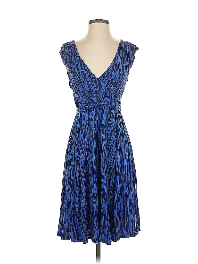 Pre-owned Gap Cocktail Dress In Blue