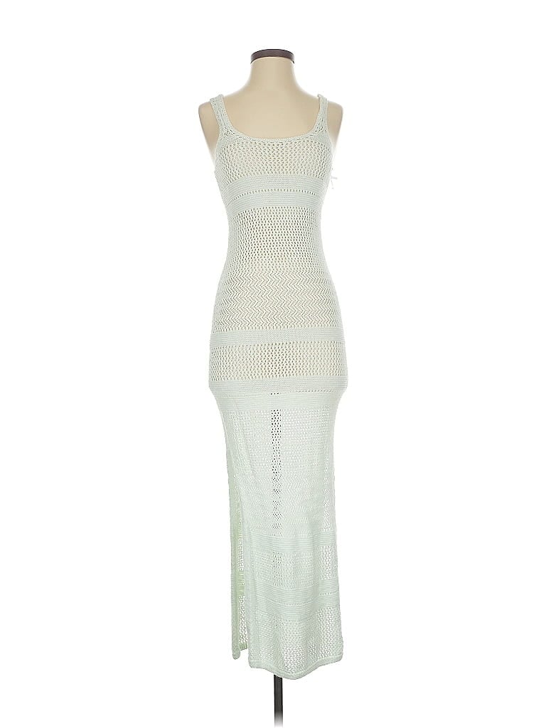 Pre-owned Abercrombie & Fitch Cocktail Dress In White
