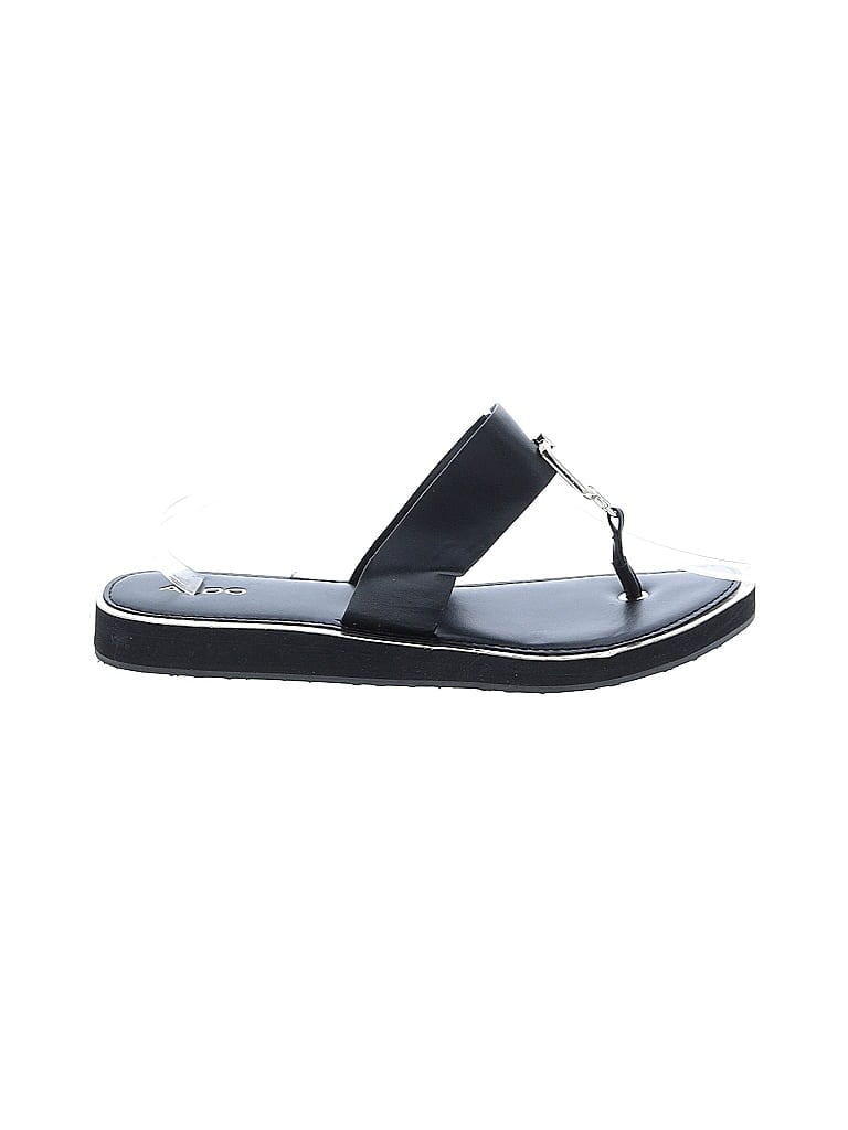 Pre-owned Aldo Sandals In Black