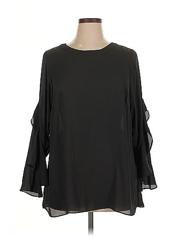 City Chic Long Sleeve Blouse (view 1)
