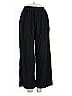 Unbranded 100% Rayon Solid Black Casual Pants Size Sm - Med - photo 1
