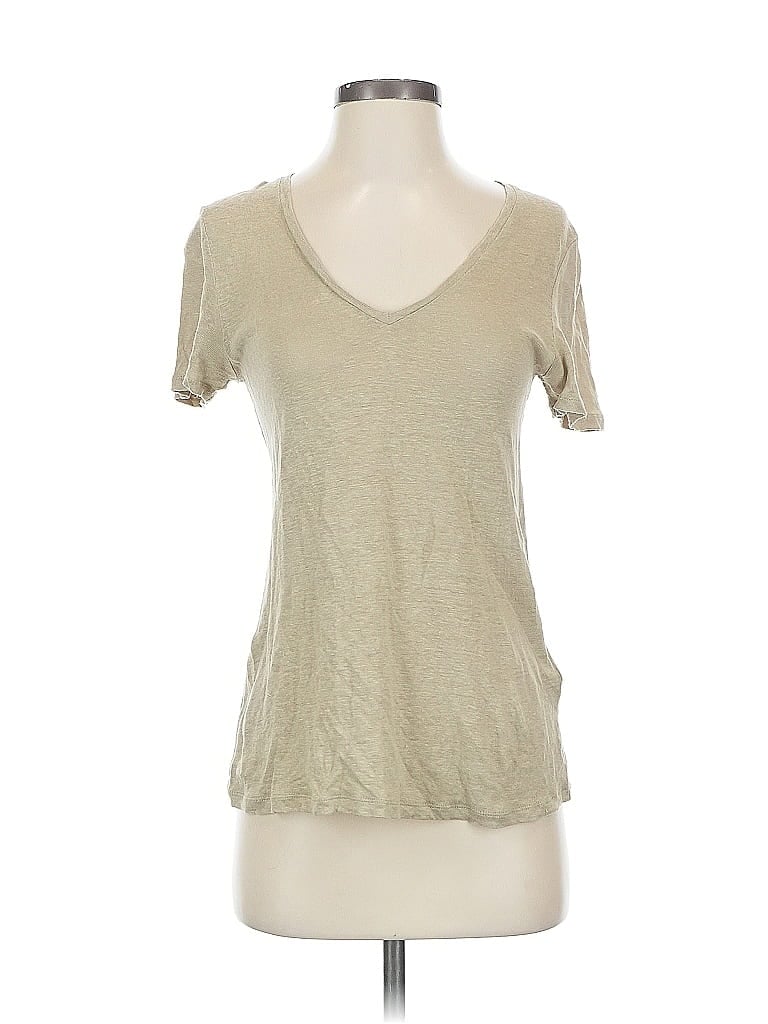 Pre-owned Banana Republic Short Sleeve T-shirt In Brown