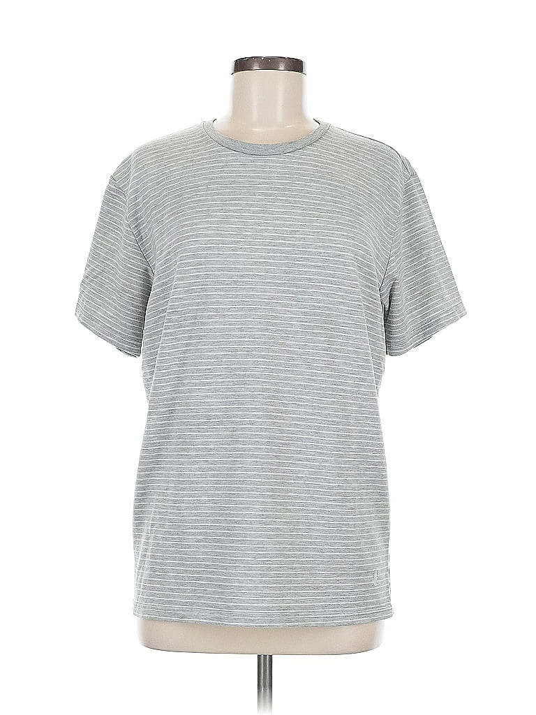 Pre-owned Polo By Ralph Lauren Short Sleeve T-shirt In Silver