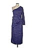 JS Collections Blue Casual Dress Size 8 - photo 1