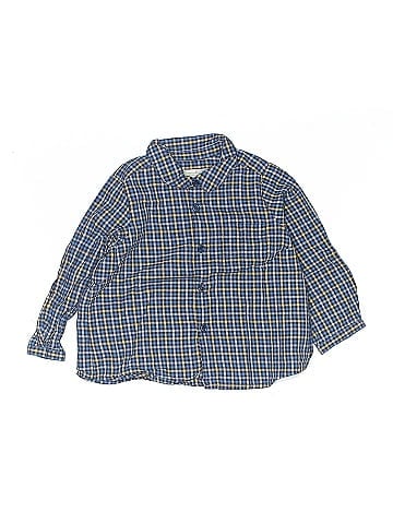 Bonpoint Long Sleeve Button-Down Shirt (view 1)