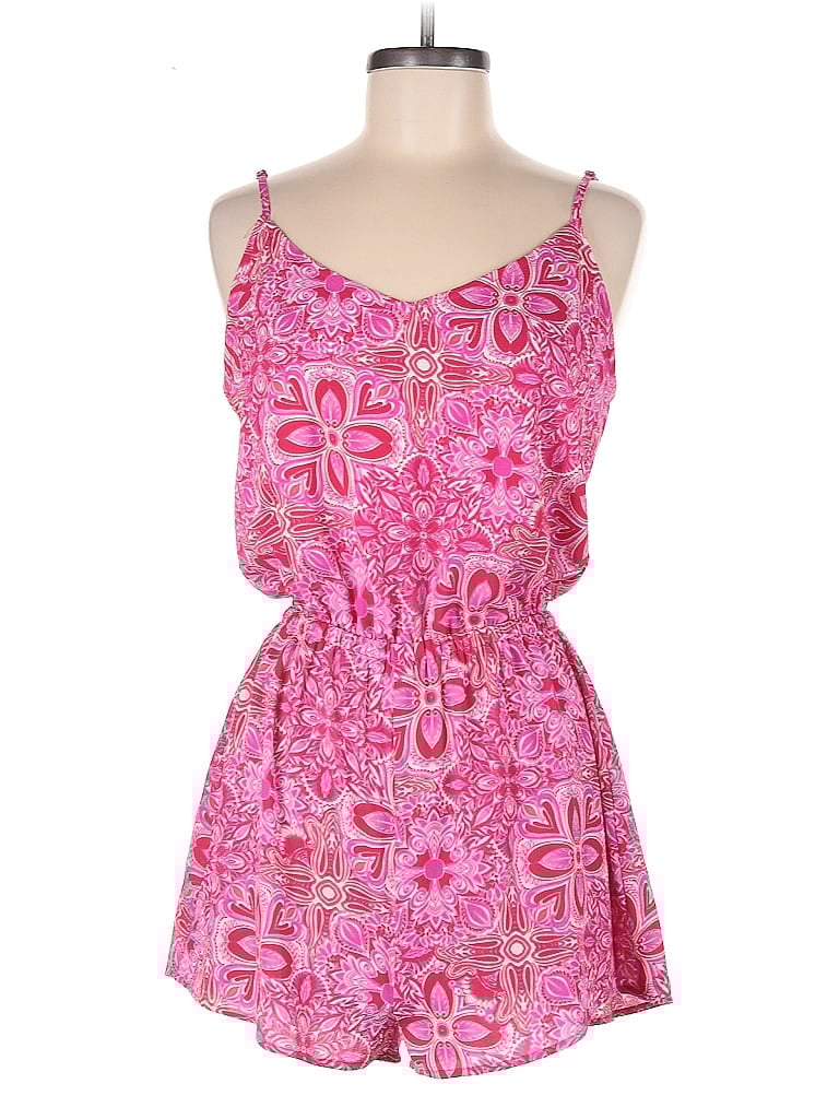 Pre-owned Show Me Your Mumu Romper In Pink