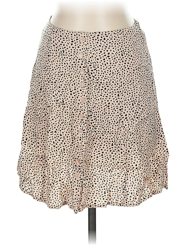 Pre-owned Japna Casual Skirt In Brown