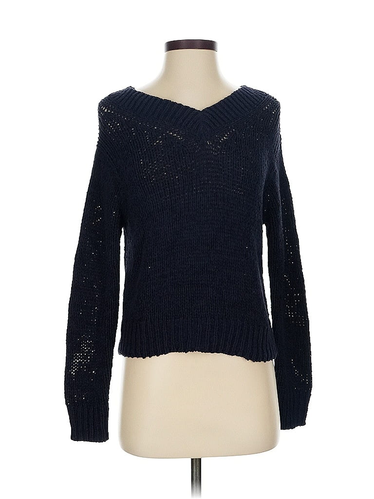 Pre-owned Vince Pullover Sweater In Blue