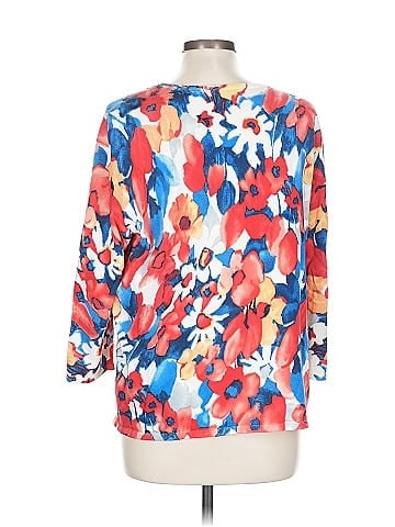 Alfred Dunner 3/4 Sleeve T-Shirt (view 2)