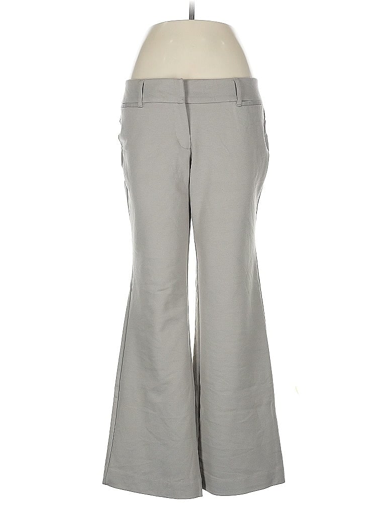 Pre-owned New York And Company Dress Pants In Gray