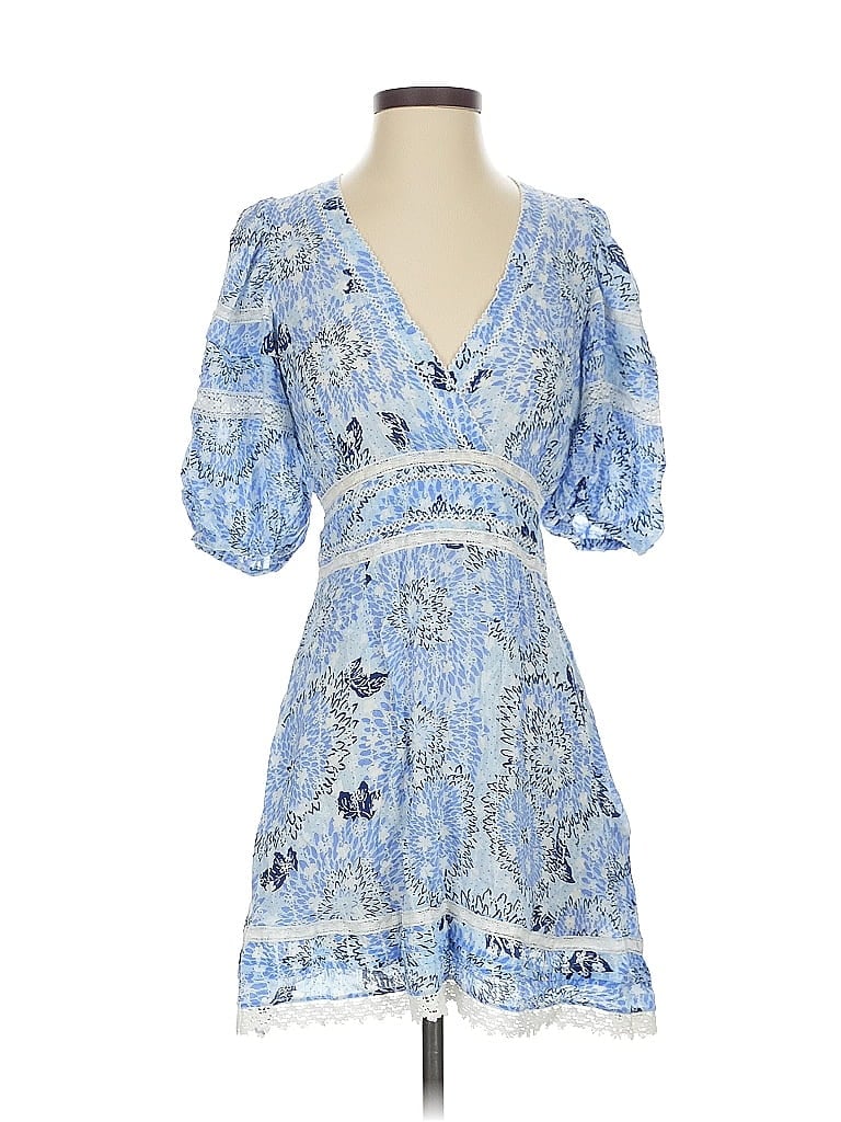 Pre-owned Poupette St Barth Cocktail Dress In Blue
