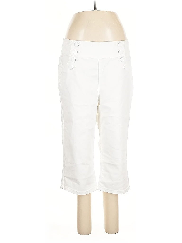 Pre-owned Dg^2 By Diane Gilman Casual Pants In White