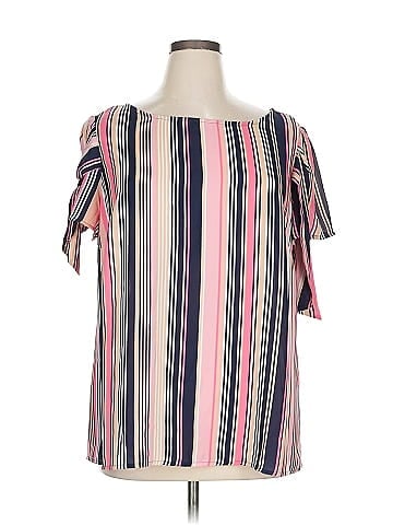 Roz & Ali Short Sleeve Blouse (view 1)
