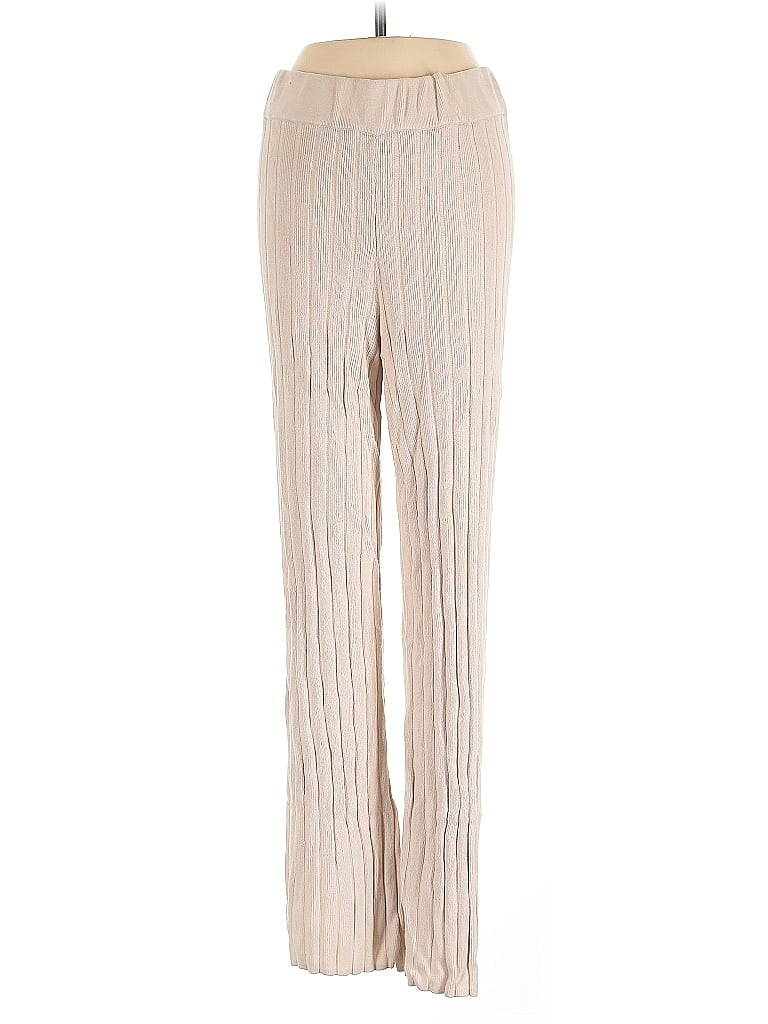 Pre-owned H&m Casual Pants In Silver