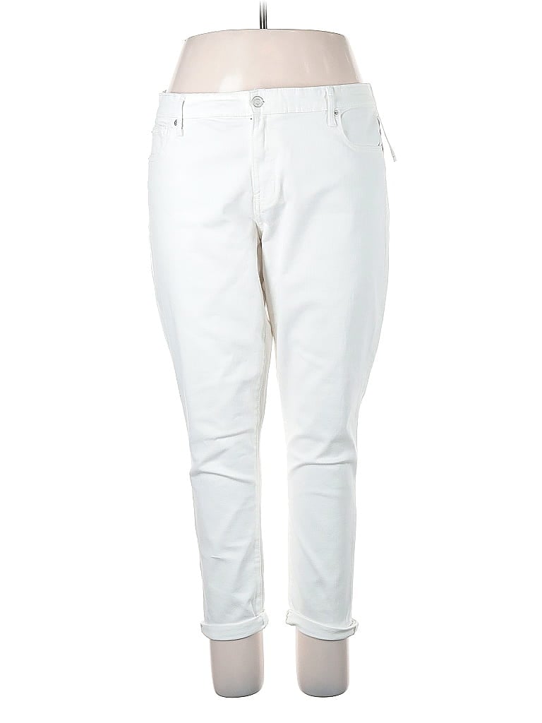 Pre-owned Gap Outlet Jeans In White