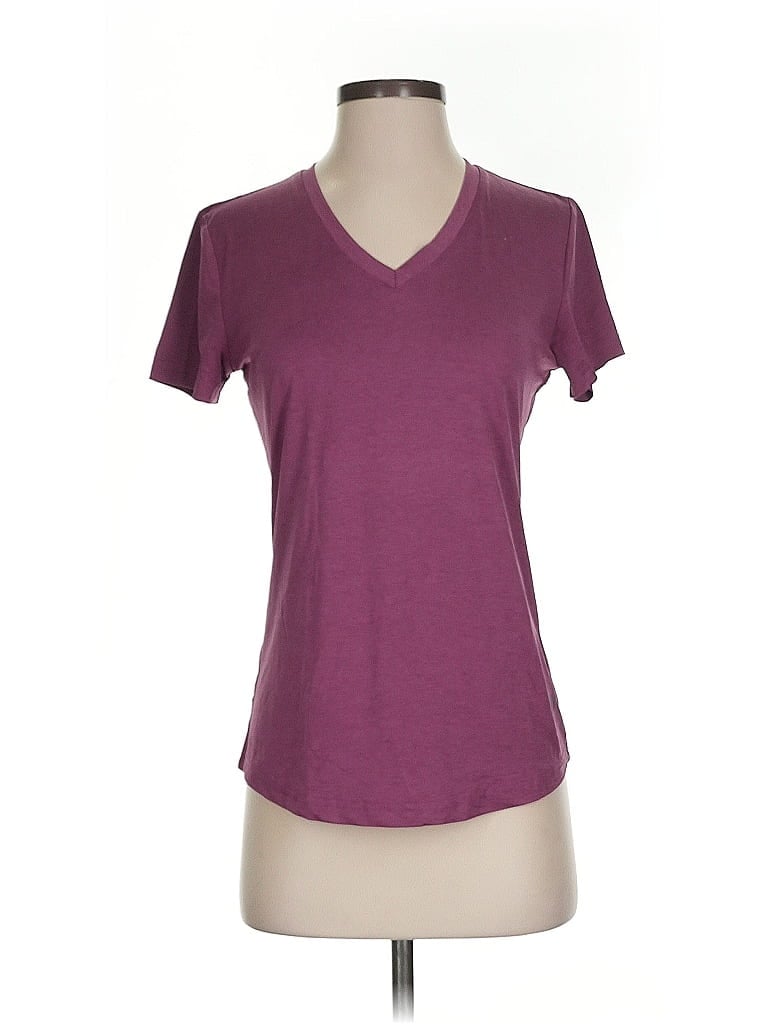 Pre-owned Aéropostale Short Sleeve T-shirt In Purple