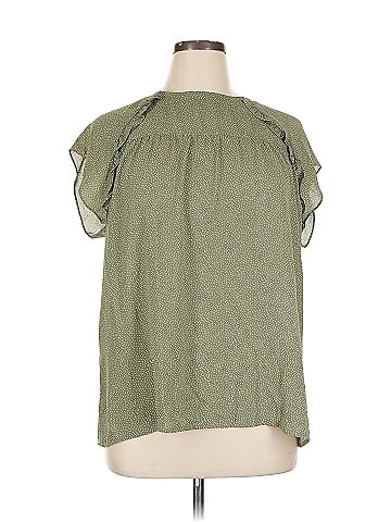 Ann Taylor LOFT Outlet Short Sleeve Blouse (view 1)