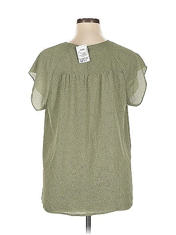 Ann Taylor LOFT Outlet Short Sleeve Blouse (view 2)