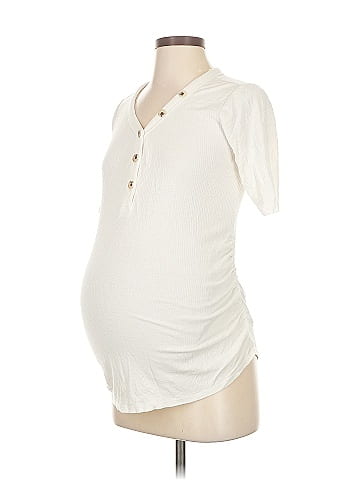 Isabel Maternity Short Sleeve Top (view 1)