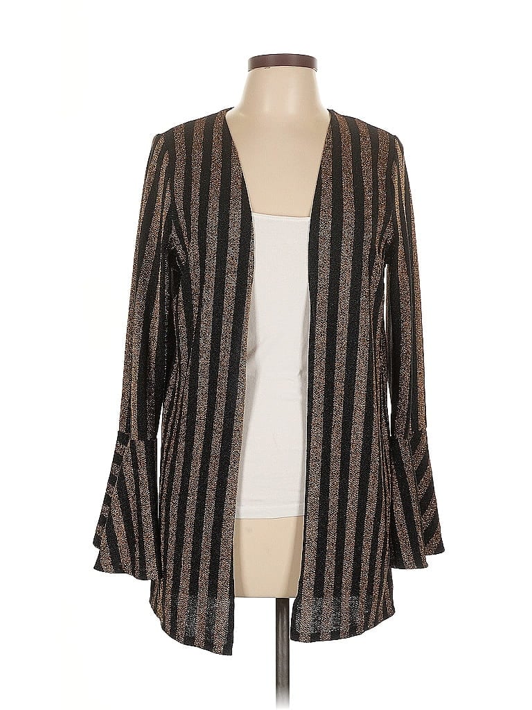 BETTER BE Pre-owned Cardigan Sweater In Gold