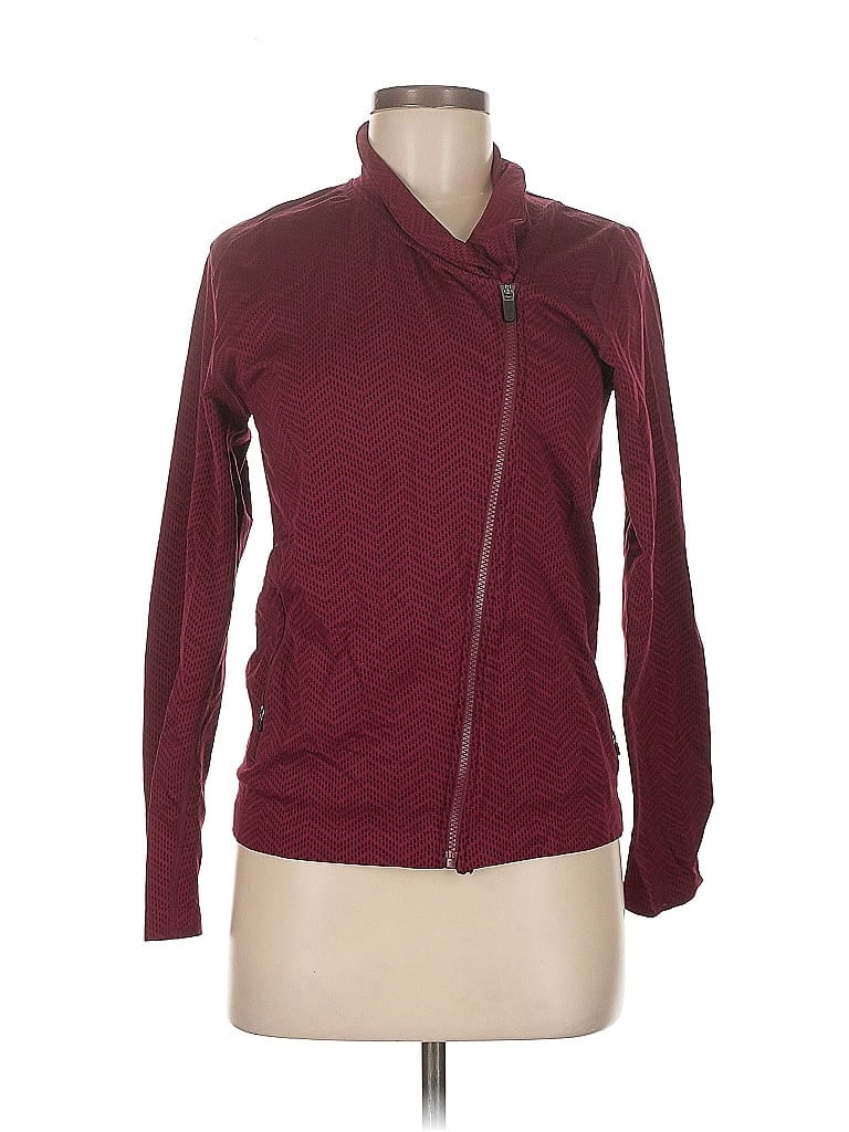 Click to view more detailed imagery on our partner's website Pre-owned Mpg Cardigan Sweater In Burgundy