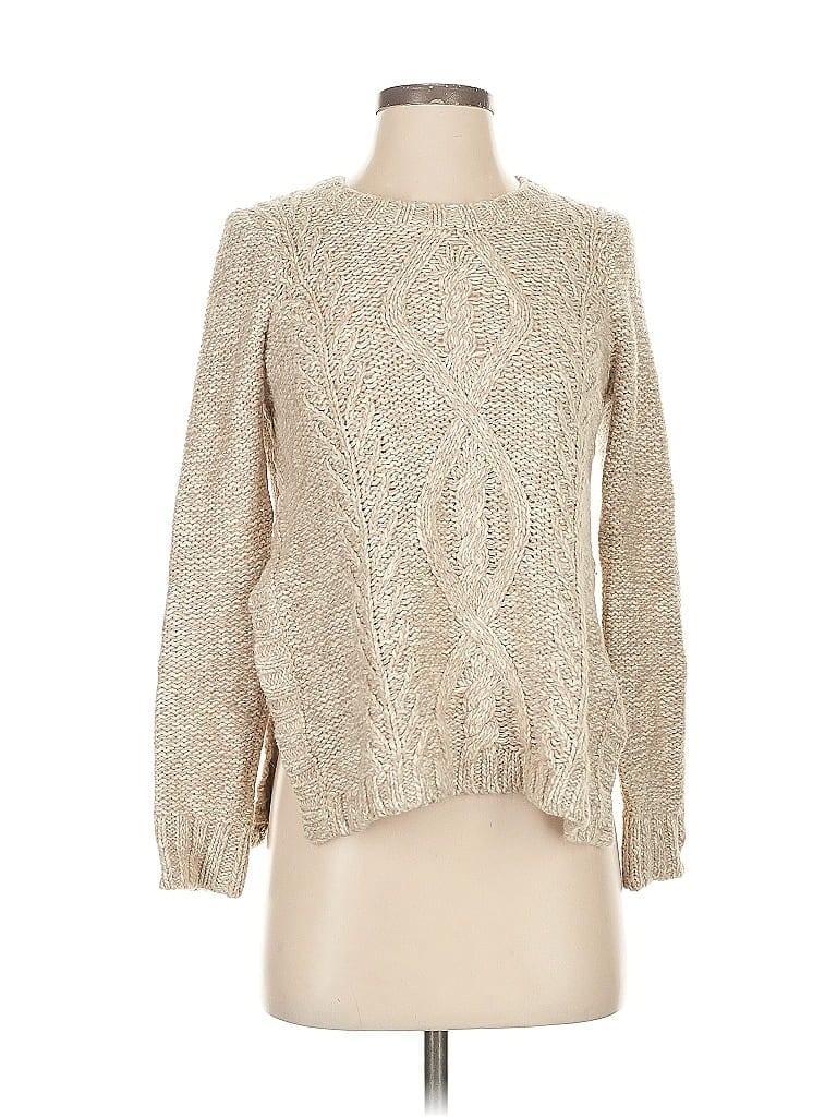 Pre-owned Madewell Pullover Sweater In Brown